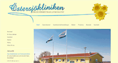Desktop Screenshot of ostersjokliniken.se