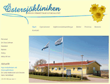 Tablet Screenshot of ostersjokliniken.se